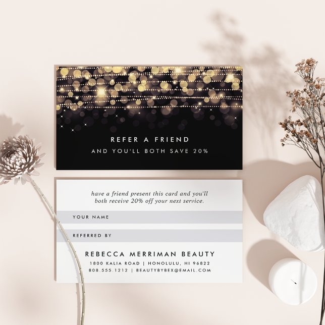 Referenskort för Golden Ljus Rabattkort (Skapare uppladdad)