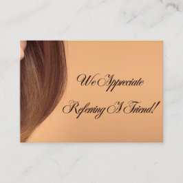 Referenskort för minimalistisk Elegant Rabattkort