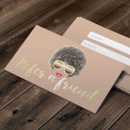 Referenskort | Natural Hair Beauty Salon Rabattkort