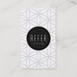 referera till en kompis helig-geometri rabattkort