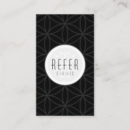 referera till en vän helig-geometri rabattkort