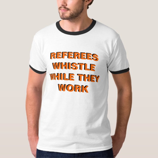 Referres visslingstunder som de fungerar t-shirt (Framsida)