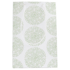 Refined Boho Grönt Mandala Gift Bag