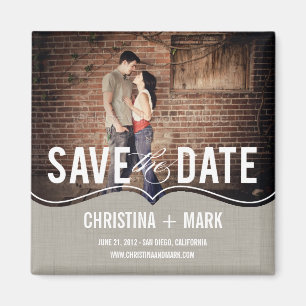 Refined Elegance Spara datum magneter - Khaki