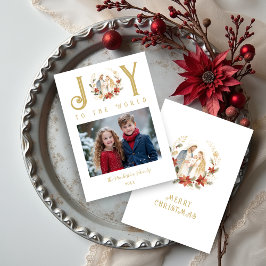 Refined Holy Nativity Joy To The World Quote Julkort