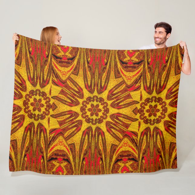 Reflected Lotus 11 Fleece Blanket (På plats)