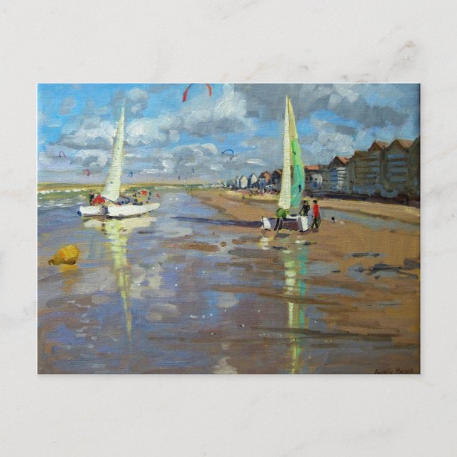 Reflection Bray Dunes Frankrike Vykort (Framsida)