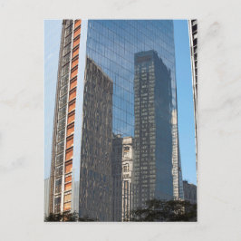 Reflection Office bygger New York City Vykort