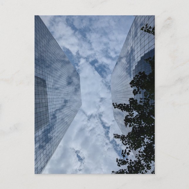 Reflections of New York Postcard – Brooklyn bridge Vykort (Framsida)