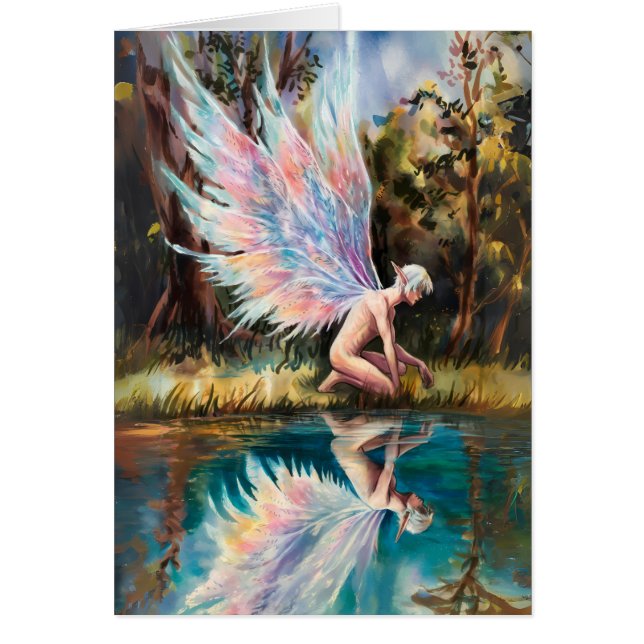 Reflections of Serenity Hälsningskort (Framsidan)