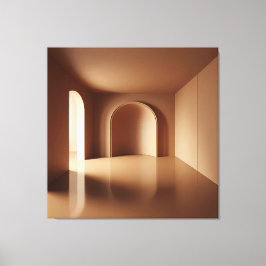 Reflective Arch Space Canvastryck