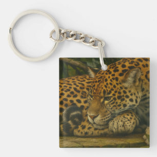 Reflective Jaguar - Serene Wildlife Art-utskrift