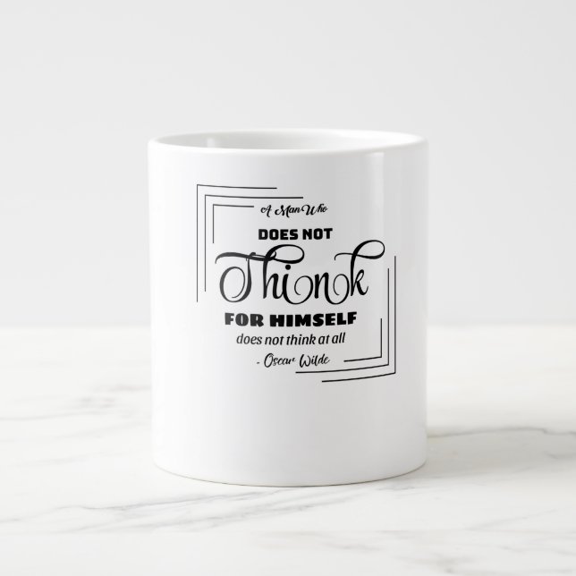 Reflective Tea Kopp Jumbo Mugg (Framsidan)