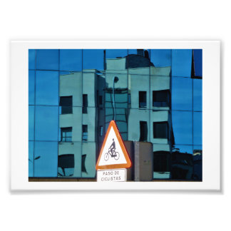 'Reflejo Curvo, León Fototryck