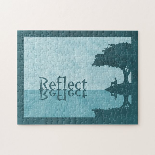 Reflektera bara pussel (Horisontell)