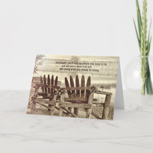 REFLEKTERA gratulationskort Tack Kort (Framsida)