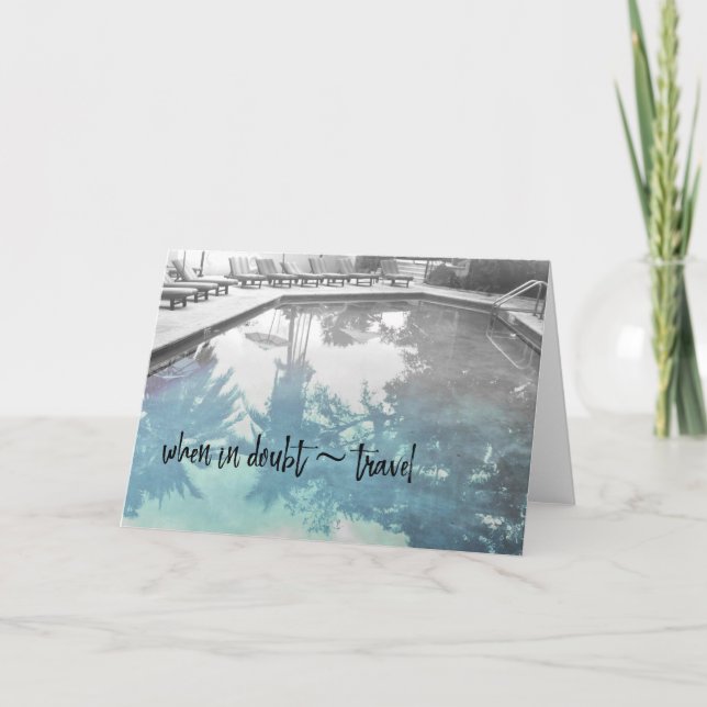 REFLEKTERA hälsningskort Tack Kort (Framsida)