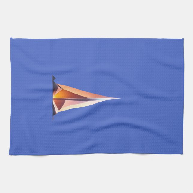 Reflektera — minimalistisk logodesign i ljuston kökshandduk (Horisontell)