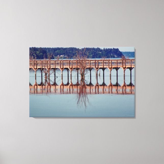 Reflektera tillsammans canvastryck (Framsida)