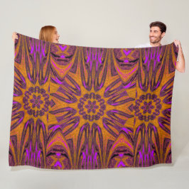 Reflekterad Lotus 6 Fleece Blanket