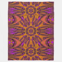 Reflekterad Lotus 6 Fleece Blanket
