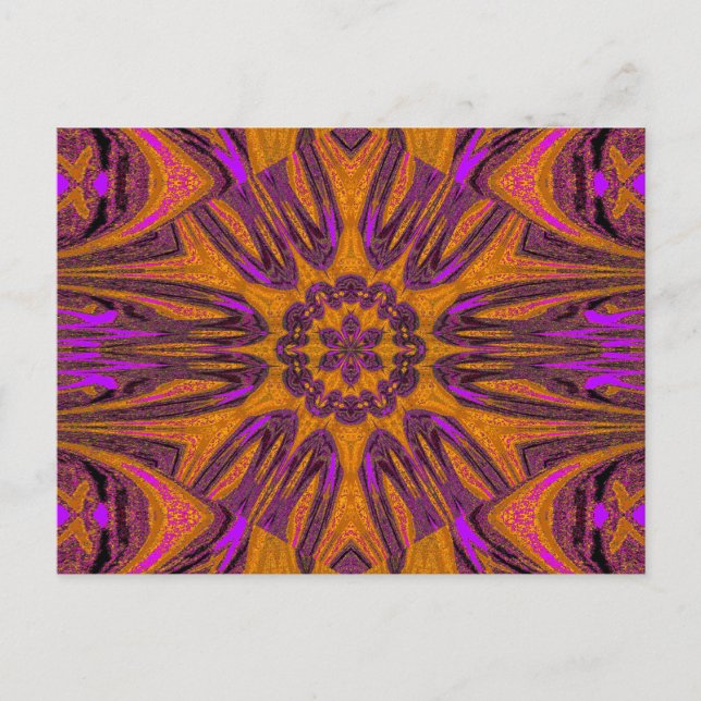 REFLEKTERAD LOTUS 6 VYKORT (Framsida)