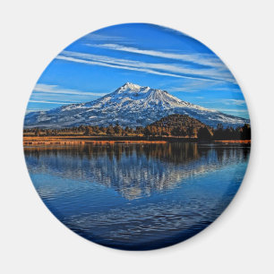 REFLEKTERAD MT-SHASTA MAGNET