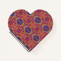 reflekterad röd mönster