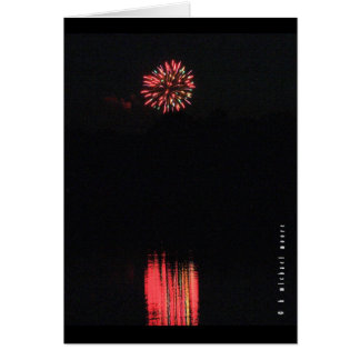 Reflekterad självständighet - sken i dag hälsningskort