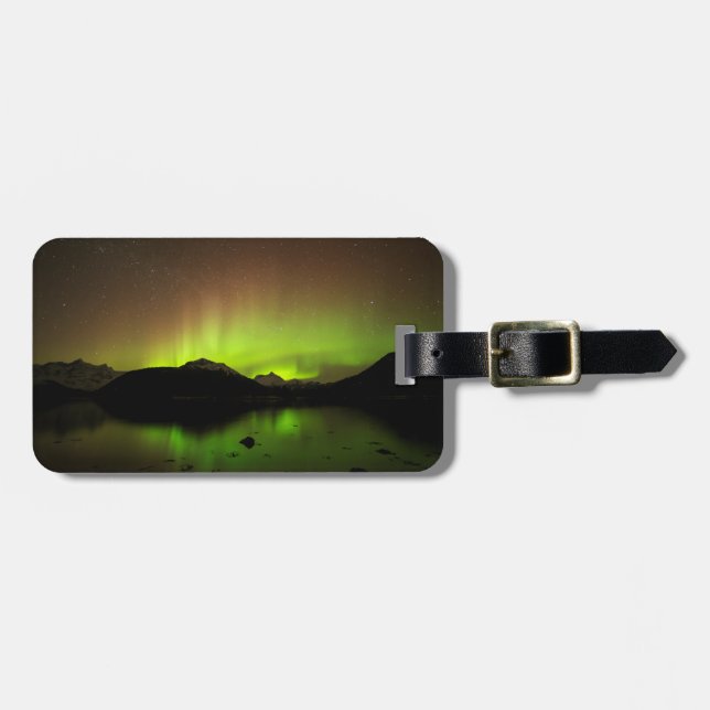 Reflekterande Aurora Bagagebricka (Horisontell Framsida)