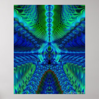 Reflekterande Bassäng Poster