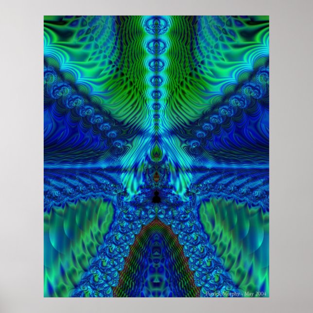 Reflekterande Bassäng Poster (Framsidan)