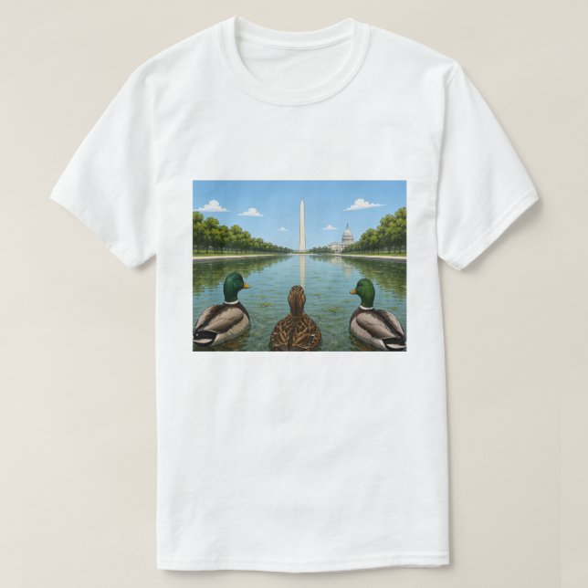 REFLEKTERANDE BASSÄNG T SHIRT (Design framsida)