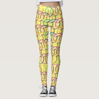reflekterande bubblor leggings