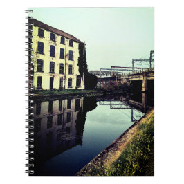 Reflekterande byggnad anteckningsbok