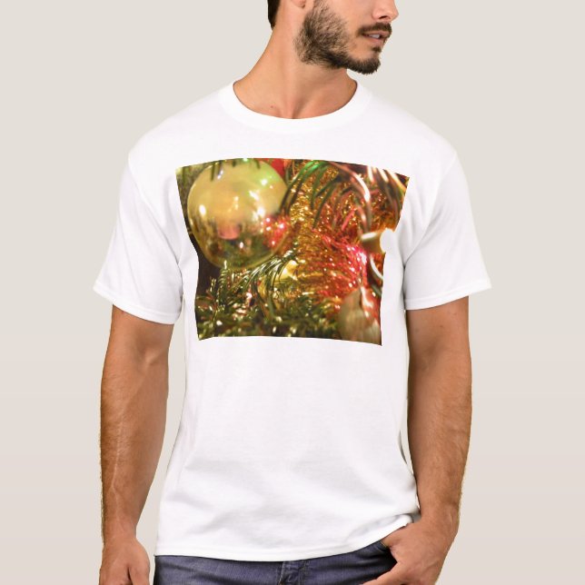 Reflekterande jul t-shirt (Framsida)