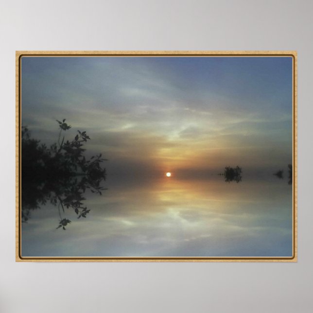 Reflekterande solsken poster (Framsidan)