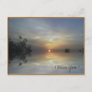 Reflekterande solsken vykort