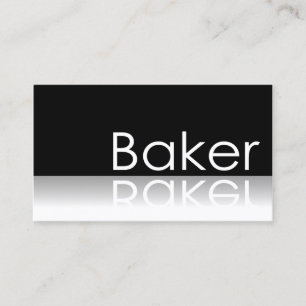 Reflekterande text - bagare - visitkort