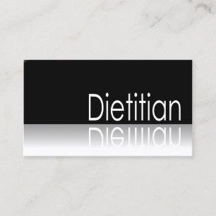 Reflekterande text - Dietitian - visitkort