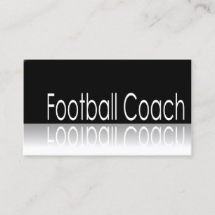 Reflekterande text - fotbolllagledare - visitkort