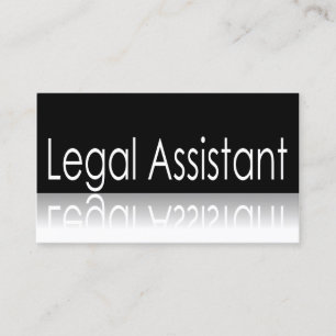 Reflekterande text - laglig assistent - visitkort