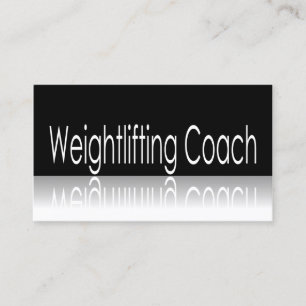 Reflekterande text - Viktande coach Visitkort