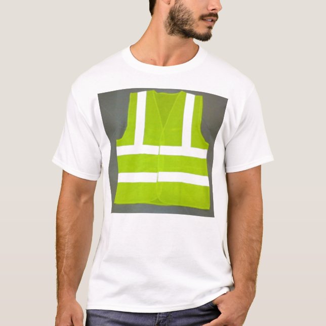 Reflekterande Vest T Shirt (Framsida)