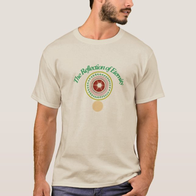 : "Reflektion av skönhet" T-Shirt - Circle de (Framsida)