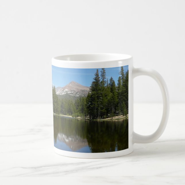Reflektion av Yosemite Sjö Kaffemugg (Höger)