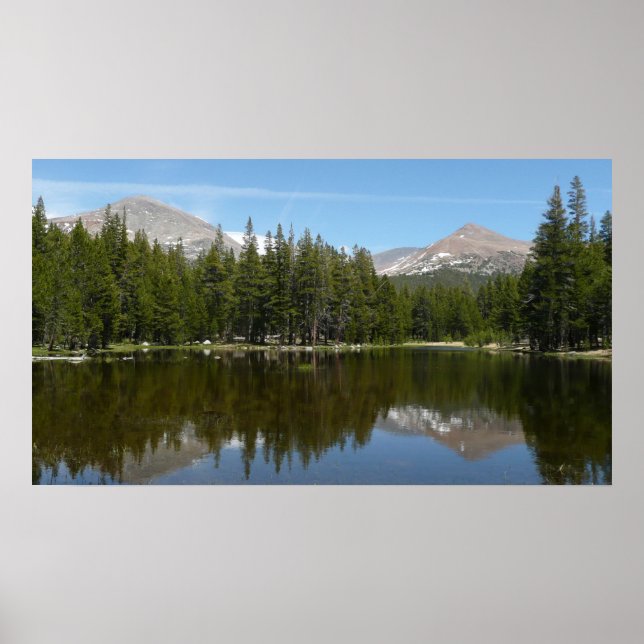 Reflektion av Yosemite Sjö Poster (Framsidan)
