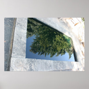 Reflektion Bassäng Poster