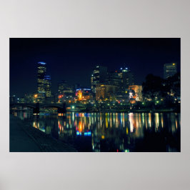 Reflektion Färg Poster