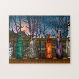 Reflektion | Färgglas Vas i fönsterfyllning Pussel